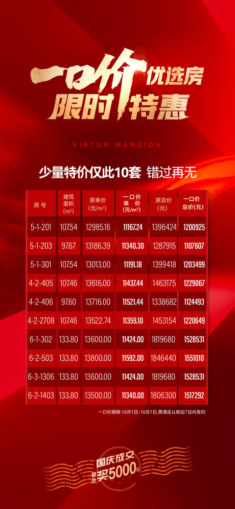 源文件下载【享设计】搜索编号：54620036060099371【热销特价房海报】