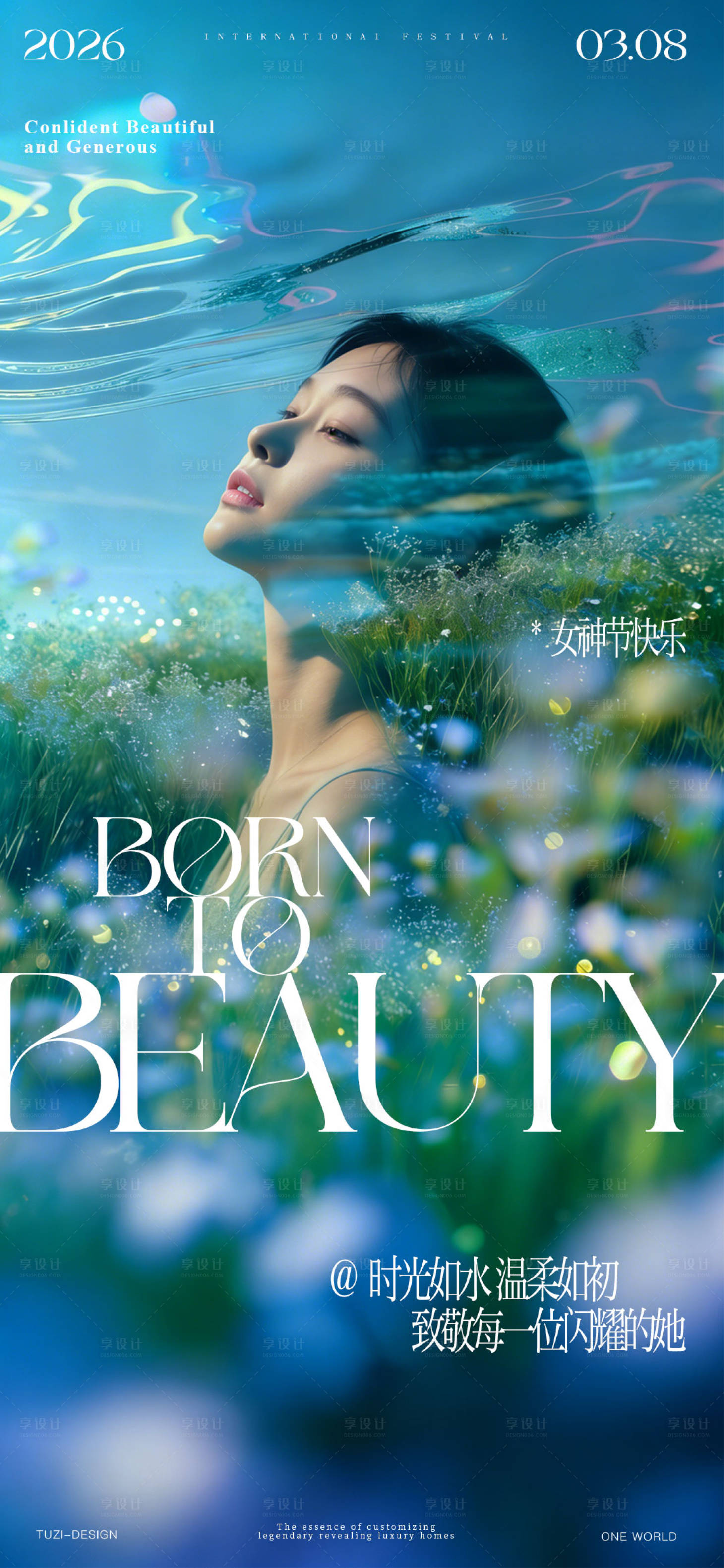 源文件下载【享设计】搜索编号：97860035656875219【女神节海报】