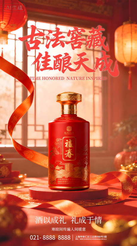源文件下载【享设计】搜索编号：20970035977976163【酒水营销海报】