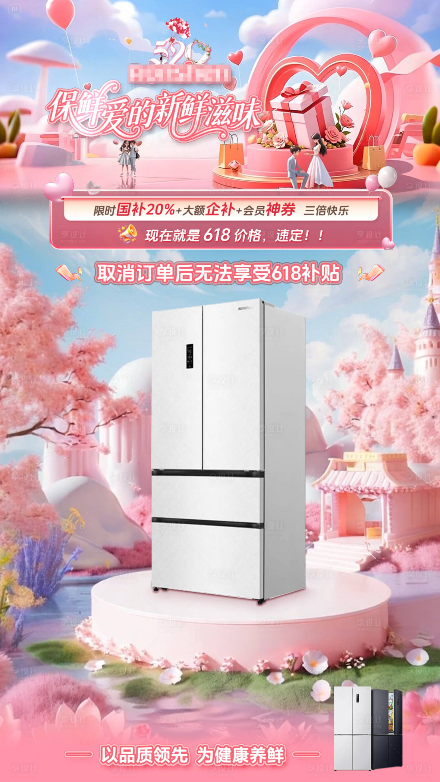 源文件下载【享设计】搜索编号：73170036044821098【520七夕情人节直播间背景贴片】