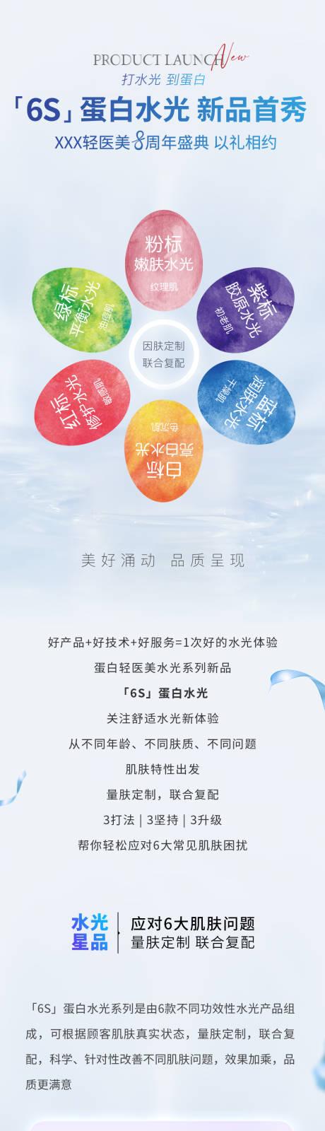 源文件下载【享设计】搜索编号：84900035641122502【高级医美美业水光活动抽奖卡项推文长图】