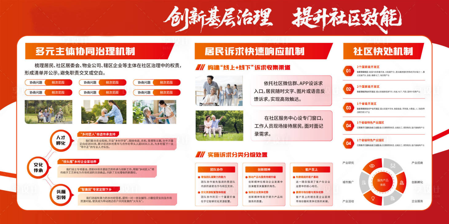 源文件下载【享设计】搜索编号：30060035981759182【红色色企业宣传栏展板背景板设计】