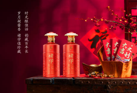 源文件下载【享设计】搜索编号：62460035761575936【白酒产品海报】