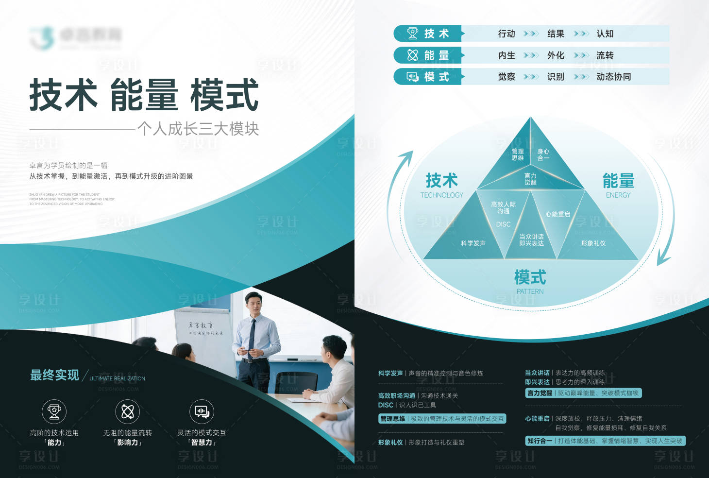 源文件下载【享设计】搜索编号：89630035688163357【教育宣传单页】