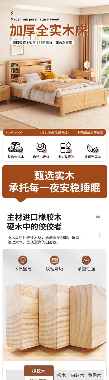 源文件下载【享设计】搜索编号：99050035651086782【家具实木床床详情页】