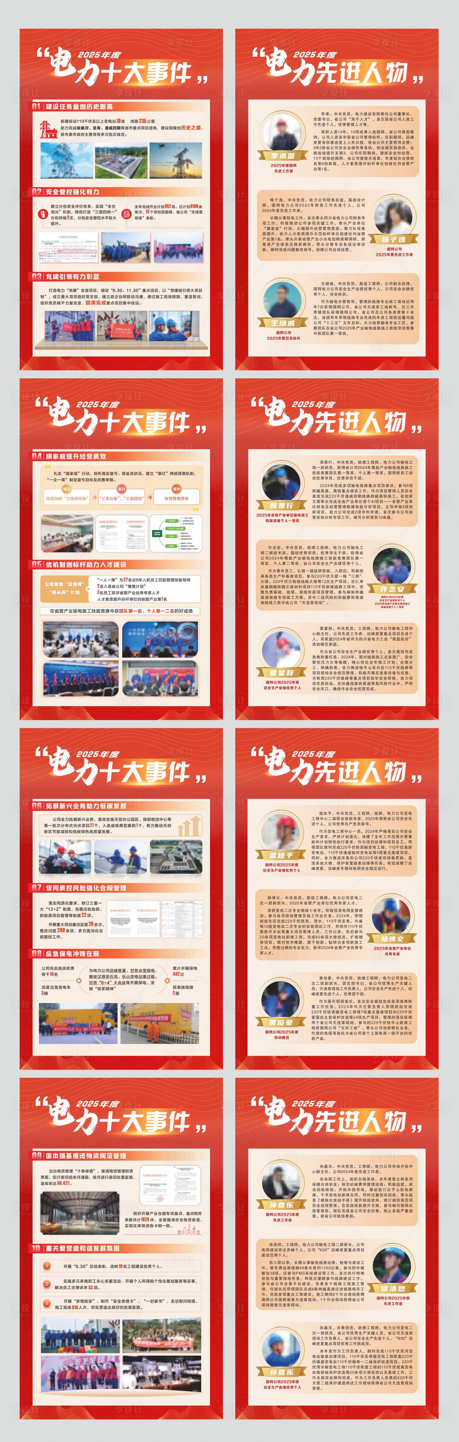 源文件下载【享设计】搜索编号：45140036122003902【电力展板宣传系列海报】