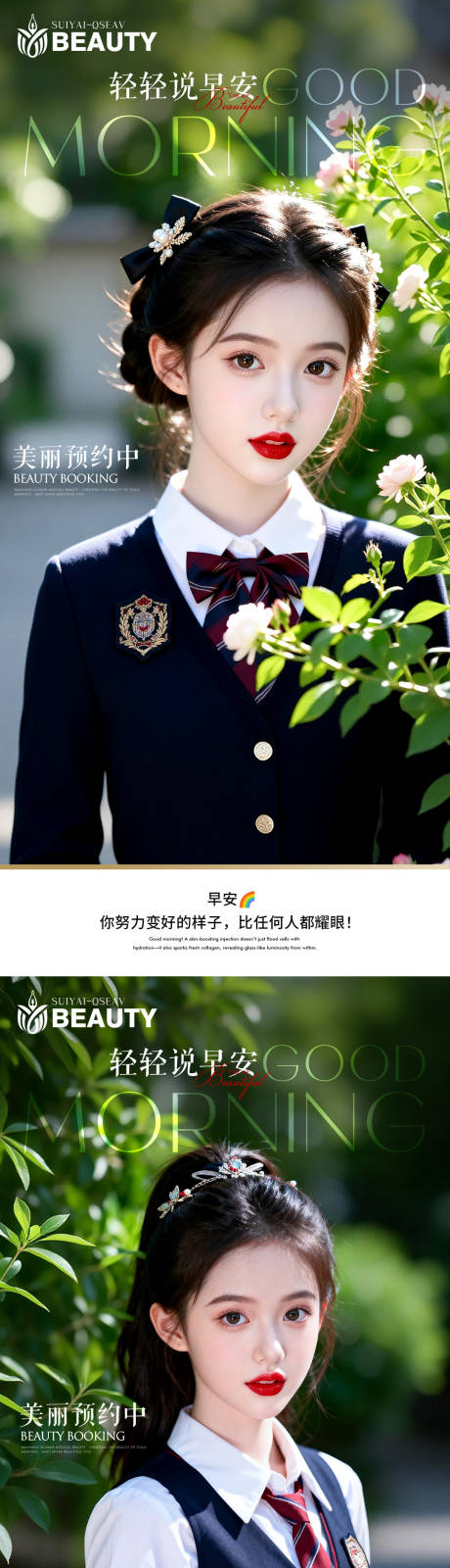 源文件下载【享设计】搜索编号：32890035945636697【早安励志海报】