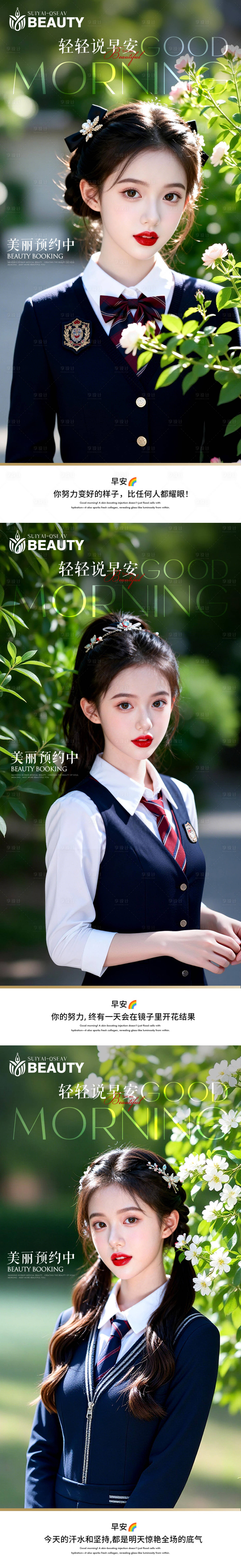 源文件下载【享设计】搜索编号：32890035945636697【早安励志海报】