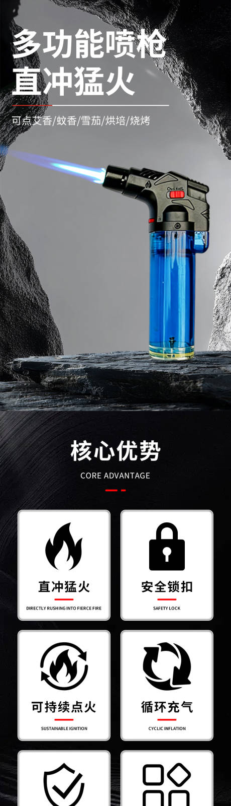 源文件下载【享设计】搜索编号：32150036040977319【喷枪点火器详情】