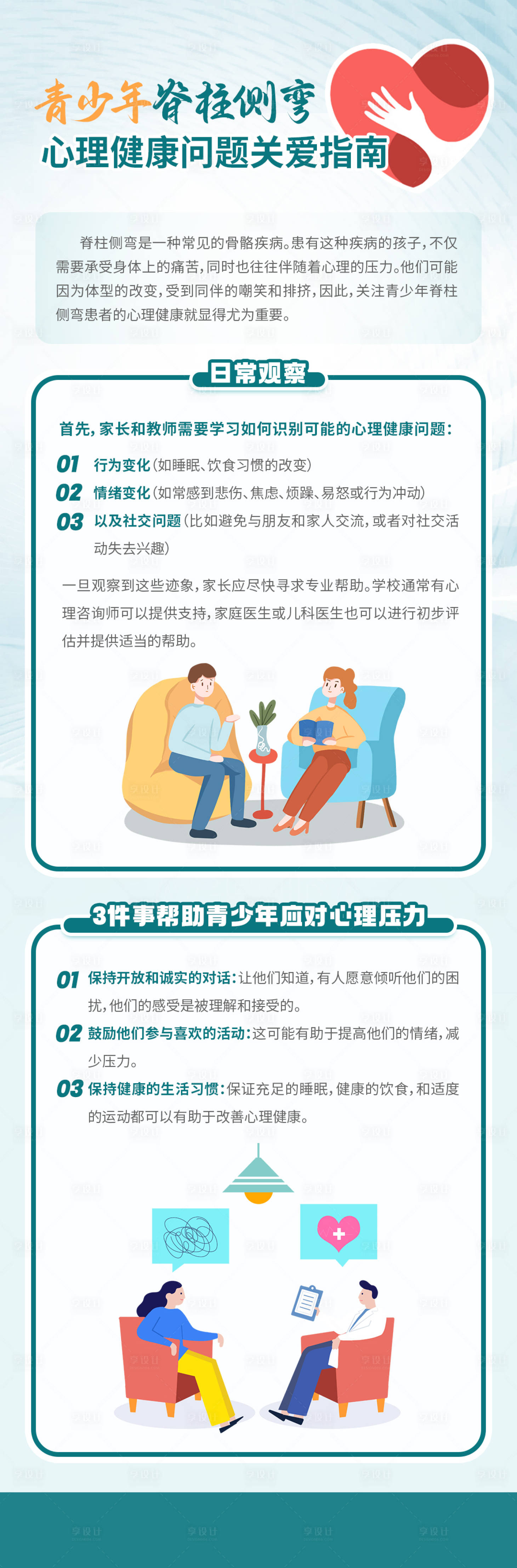 源文件下载【享设计】搜索编号：24680035604486151【医疗科普海报】