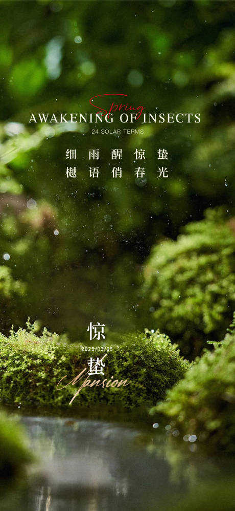 源文件下载【享设计】搜索编号：76920035620385142【惊蛰创意海报】