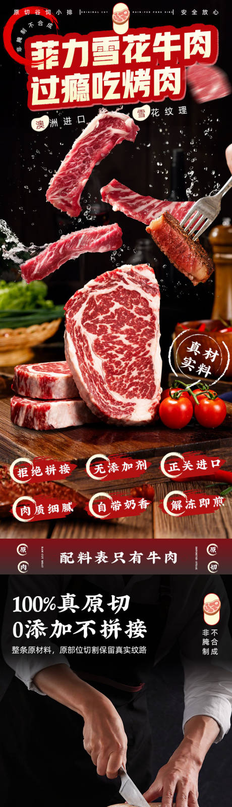 源文件下载【享设计】搜索编号：90340036068352091【雪花牛肉】