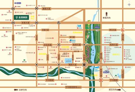 源文件下载【享设计】搜索编号：33950035927097500【区位图展板】