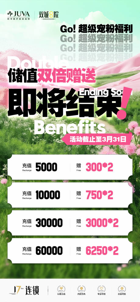 源文件下载【享设计】搜索编号：55050036100229902【储值活动海报】