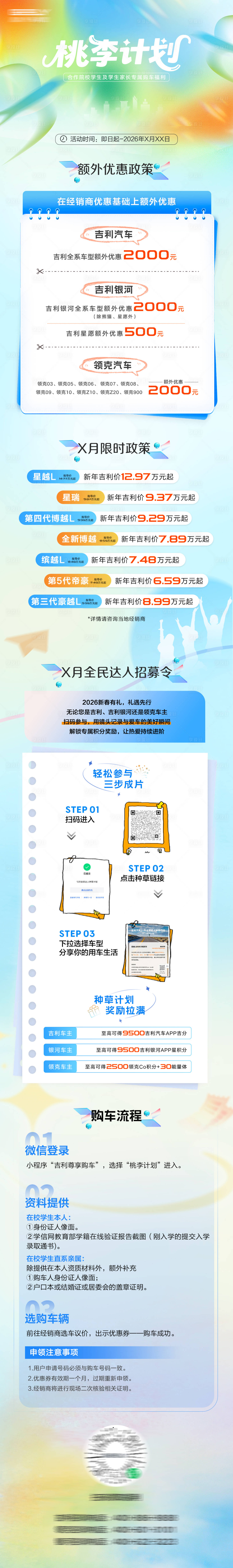 源文件下载【享设计】搜索编号：33110036088604544【汽车政策长图海报】