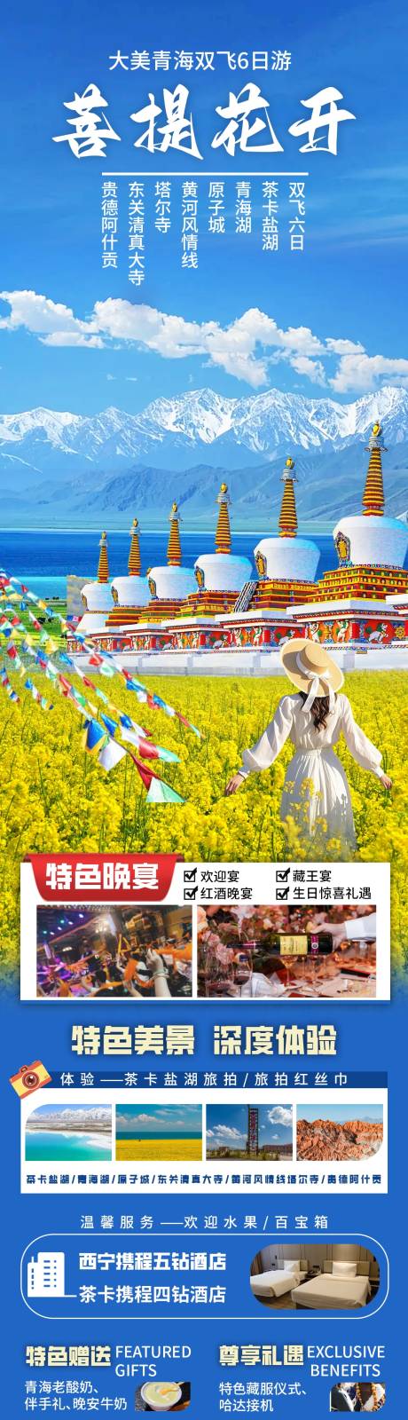 源文件下载【享设计】搜索编号：85630035768657698【青海旅游海报】