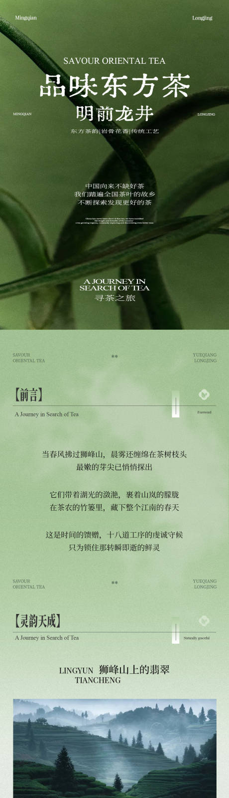 源文件下载【享设计】搜索编号：17180036055022929【茶叶推文海报】