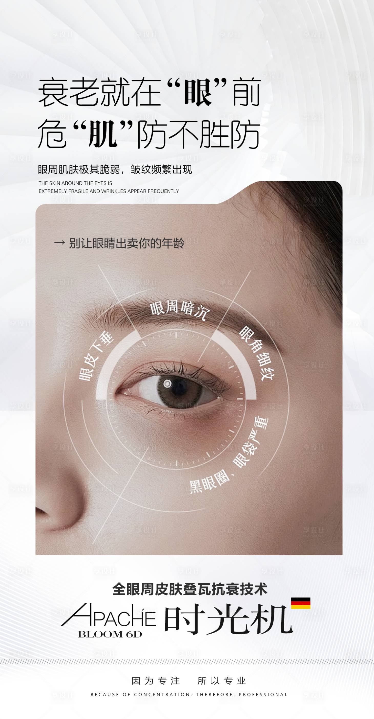 源文件下载【享设计】搜索编号：40980036146856525【眼部海报】