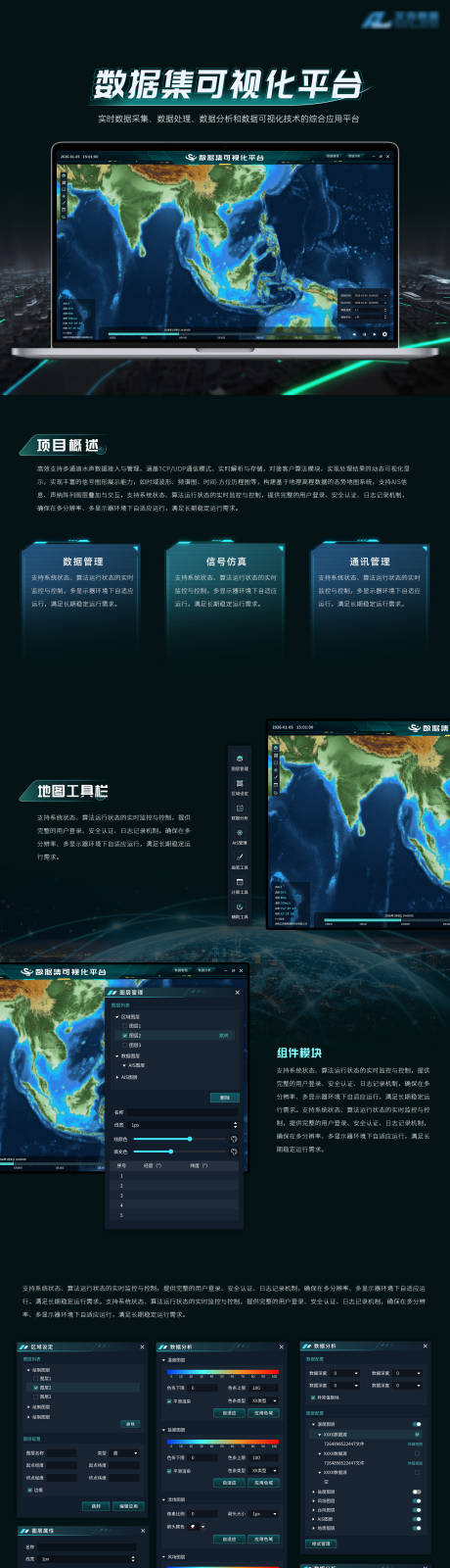 源文件下载【享设计】搜索编号：86000036535604468【数字可视化平台产品界面设计】