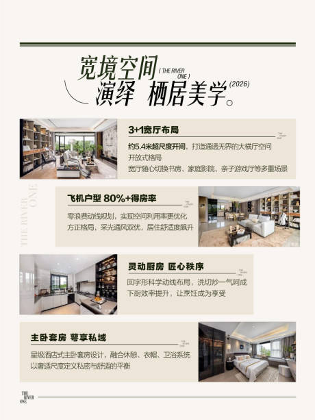 源文件下载【享设计】搜索编号：94200036551809663【宽境空间演绎栖居美学户型卖点展板】