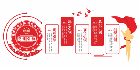 源文件下载【享设计】搜索编号：84700036319756949【党建文化墙】