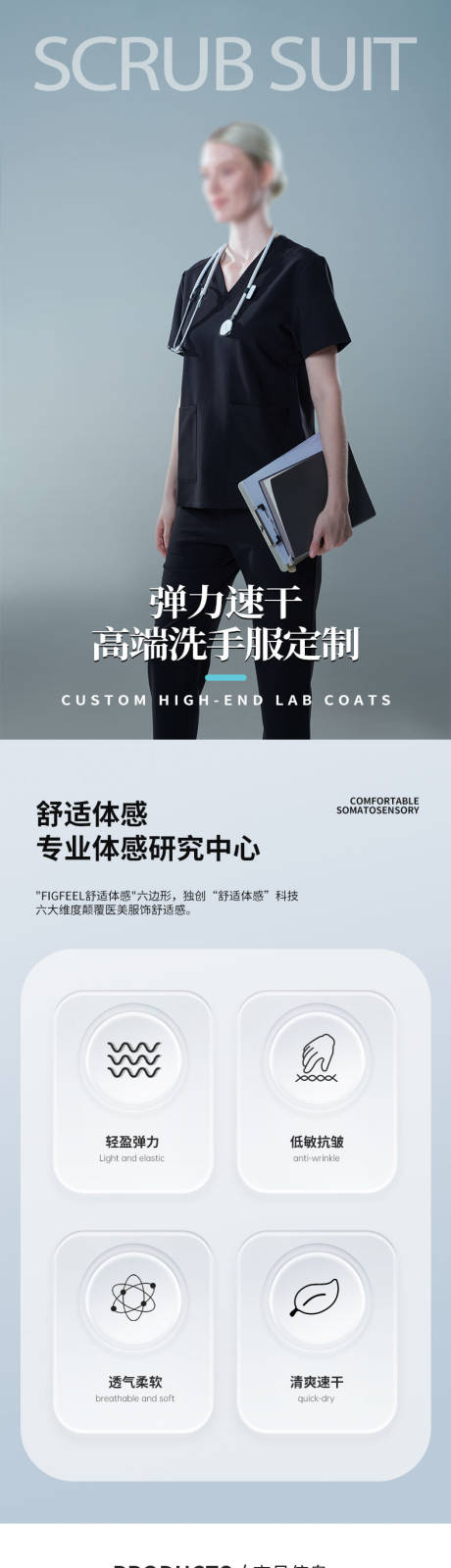 源文件下载【享设计】搜索编号：13990036614514579【医护服饰促销电商详情页】