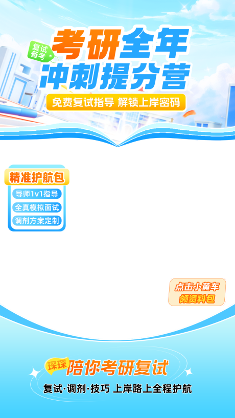 源文件下载【享设计】搜索编号：14000036388847120【考研提分直播视频框贴片海报】
