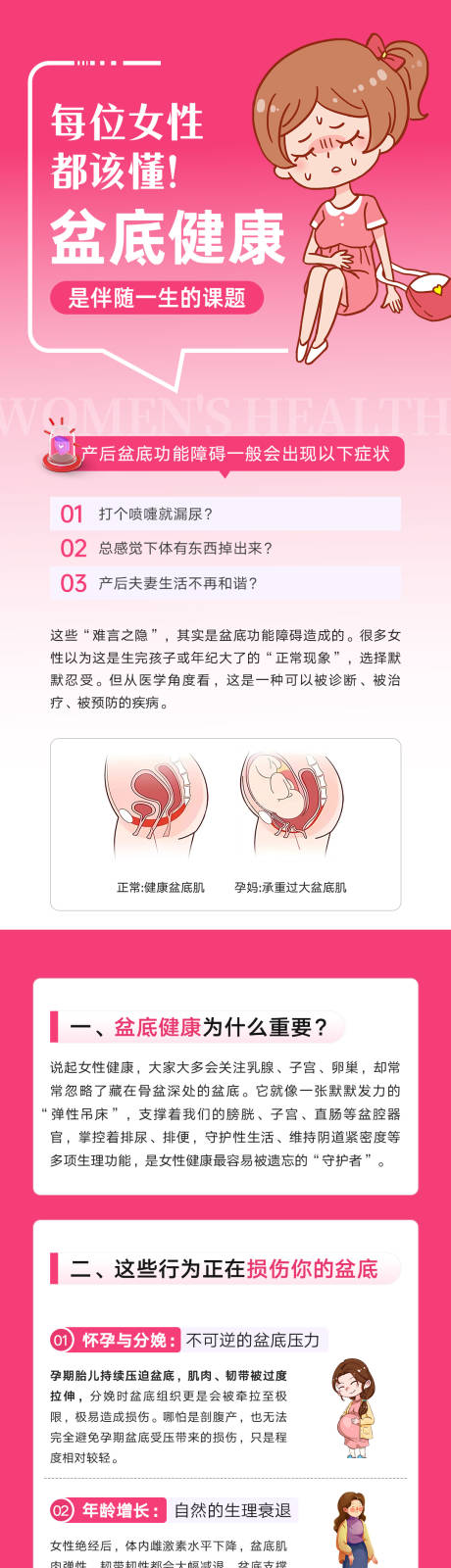 源文件下载【享设计】搜索编号：70140036391832399【女性盆底健康 公众号】