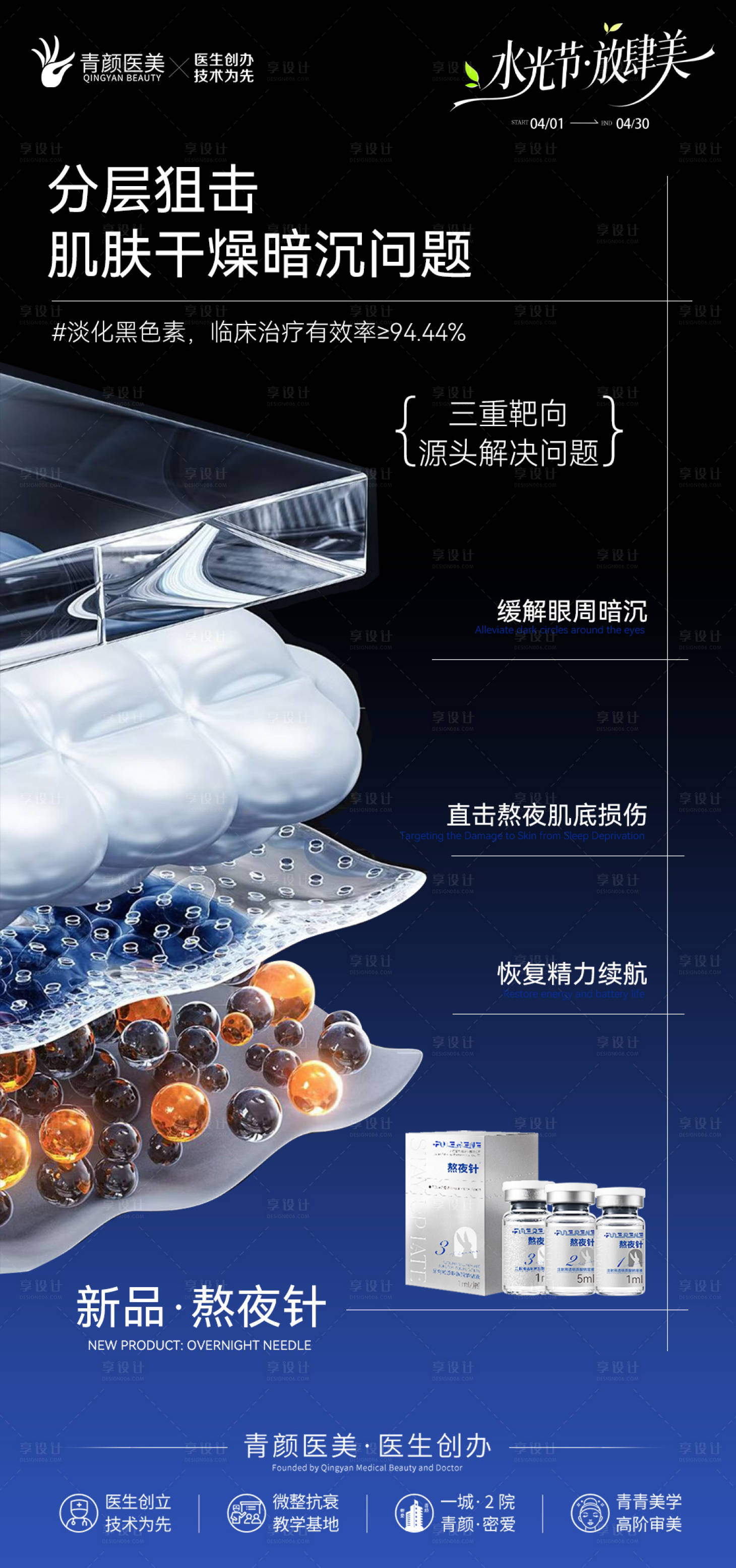 源文件下载【享设计】搜索编号：56730036423173759【熬夜针海报】