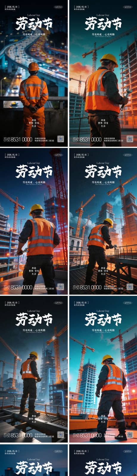 源文件下载【享设计】搜索编号：14870036493808372【五一劳动节海报】