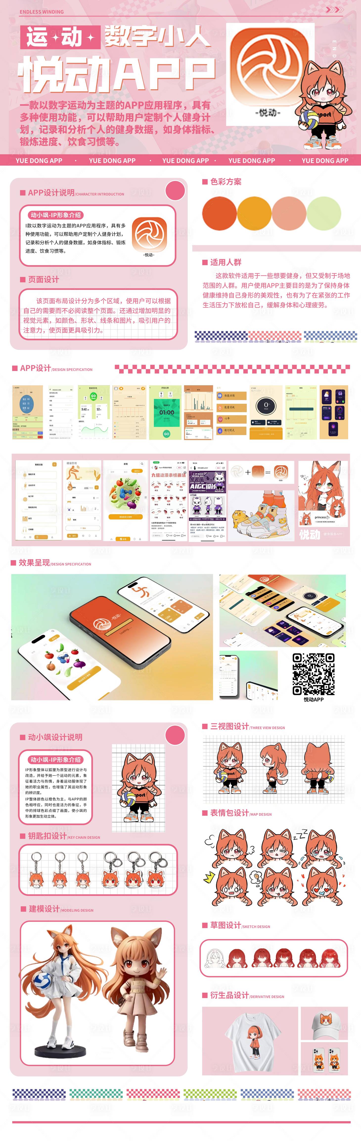 源文件下载【享设计】搜索编号：72420036500227438【APP长图介绍粉色】