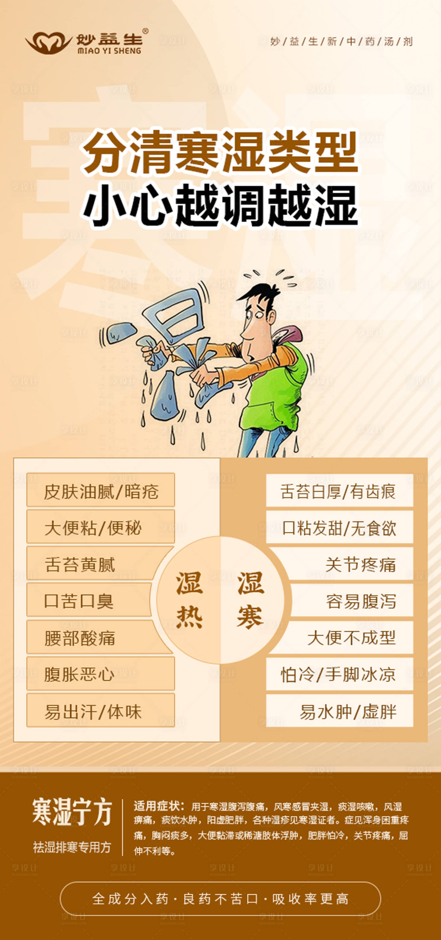 源文件下载【享设计】搜索编号：36090036195384291【寒湿海报】