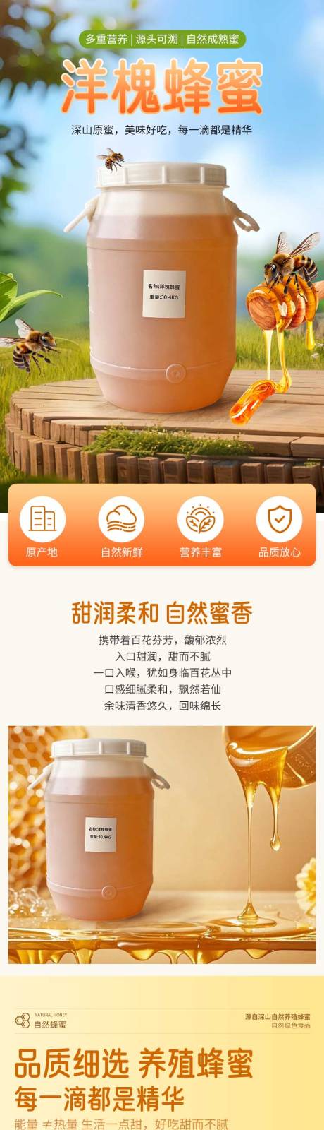 源文件下载【享设计】搜索编号：88970036300121476【蜂蜜详情页】