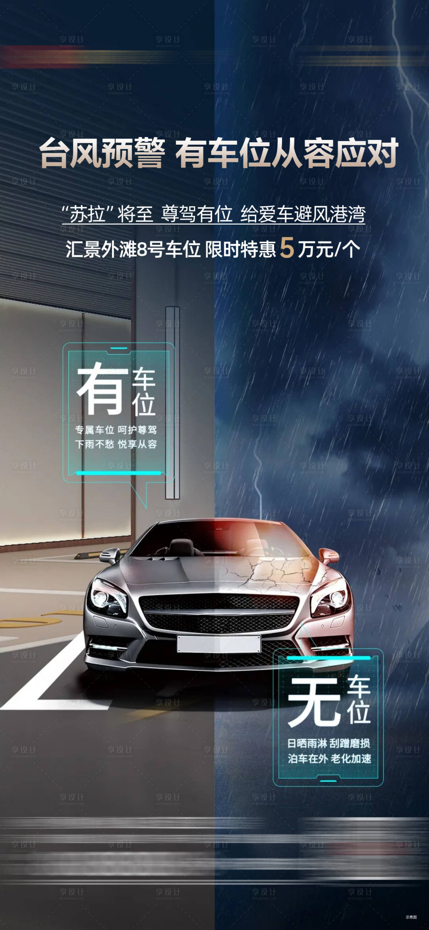 源文件下载【享设计】搜索编号：91700036282672703【车位】