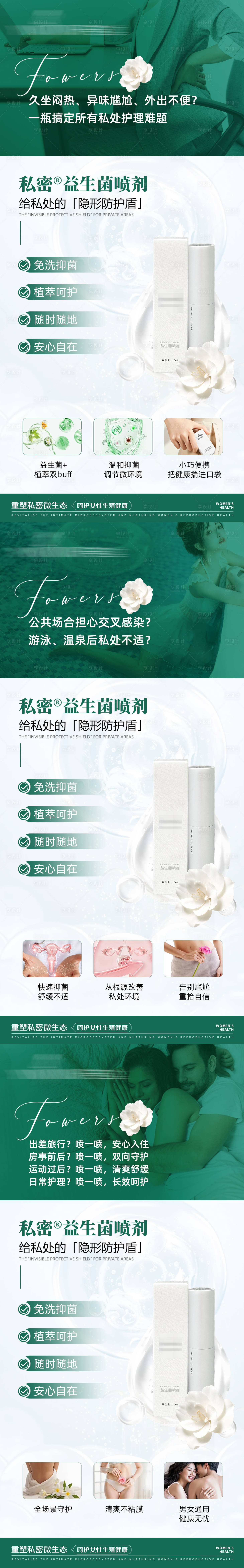 源文件下载【享设计】搜索编号：72290036392216474【私护产品海报】