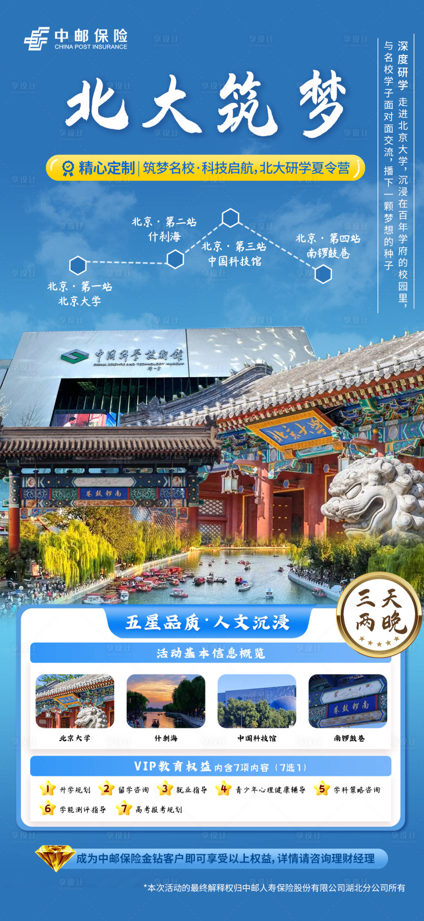 源文件下载【享设计】搜索编号：65710036542646493【北京北大研学活动海报】