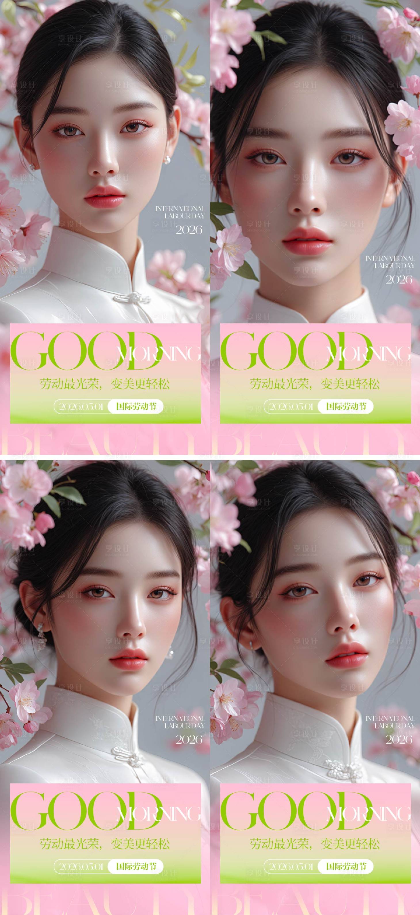 源文件下载【享设计】搜索编号：37010036486384324【医美五一海报】
