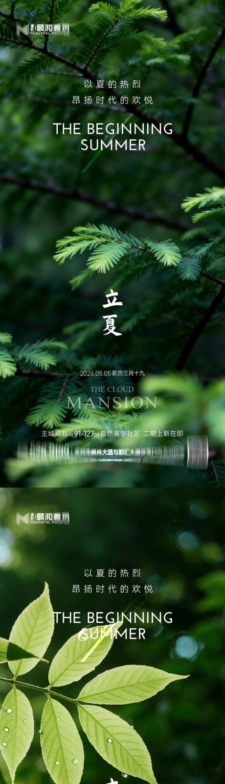 源文件下载【享设计】搜索编号：66350036631123105【立夏海报】