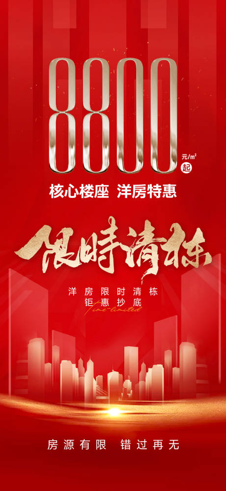 源文件下载【享设计】搜索编号：37700036207961635【地产渠道刷屏海报】