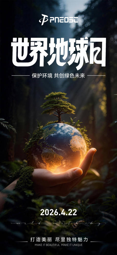 源文件下载【享设计】搜索编号：23860036310425211【世界地球日】