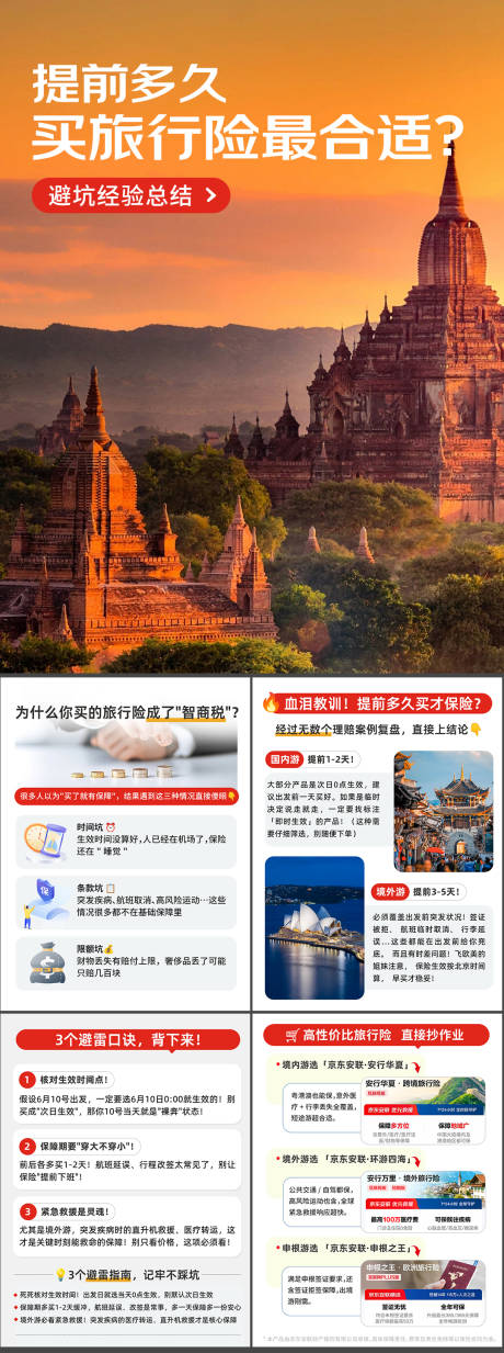 源文件下载【享设计】搜索编号：19910036602371102【旅行险系列海报】