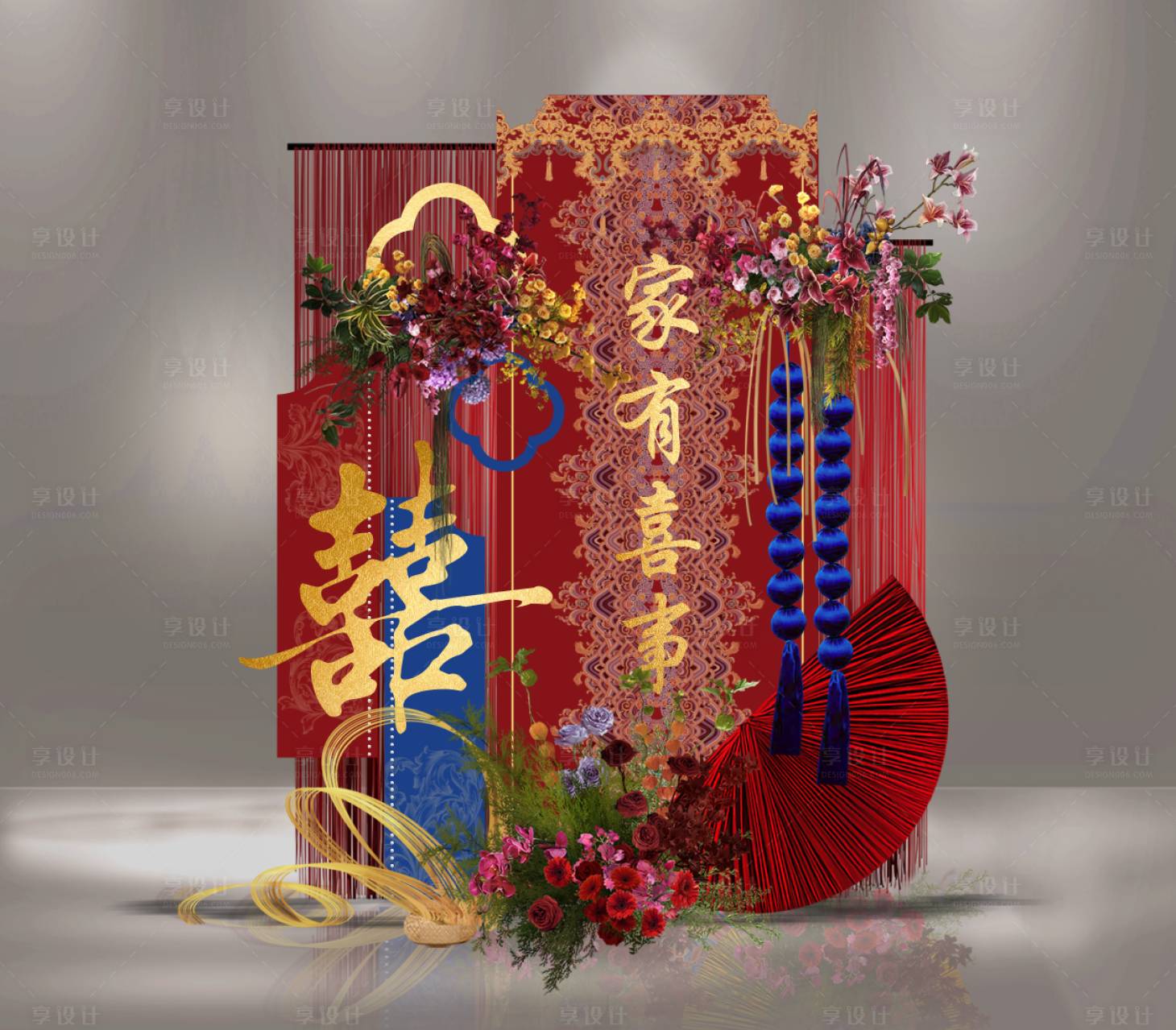 源文件下载【享设计】搜索编号：47140036343479112【订婚宴布置】
