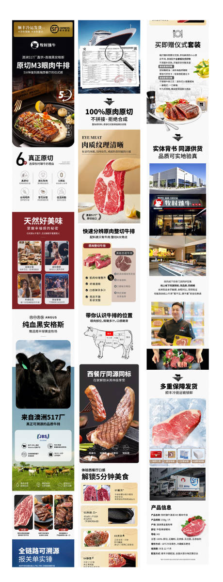 源文件下载【享设计】搜索编号：79400036424652133【安格斯牛肉详情页】