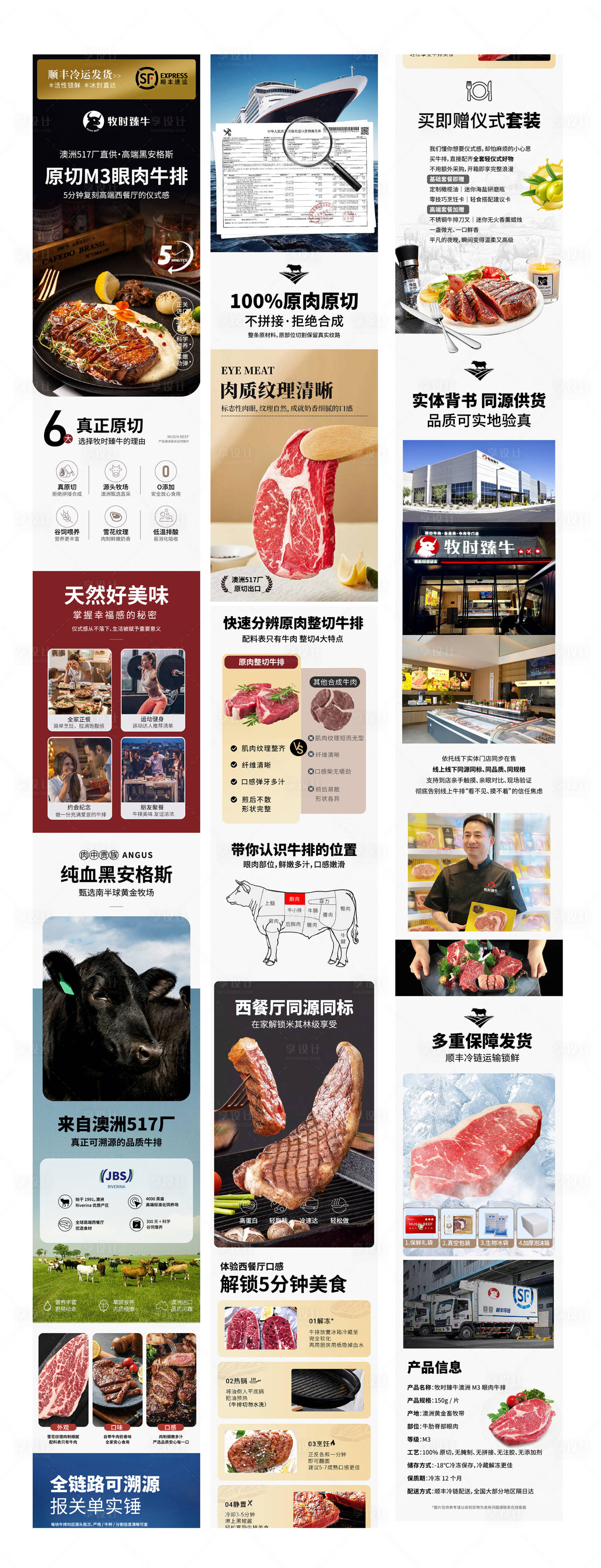 源文件下载【享设计】搜索编号：79400036424652133【安格斯牛肉详情页】