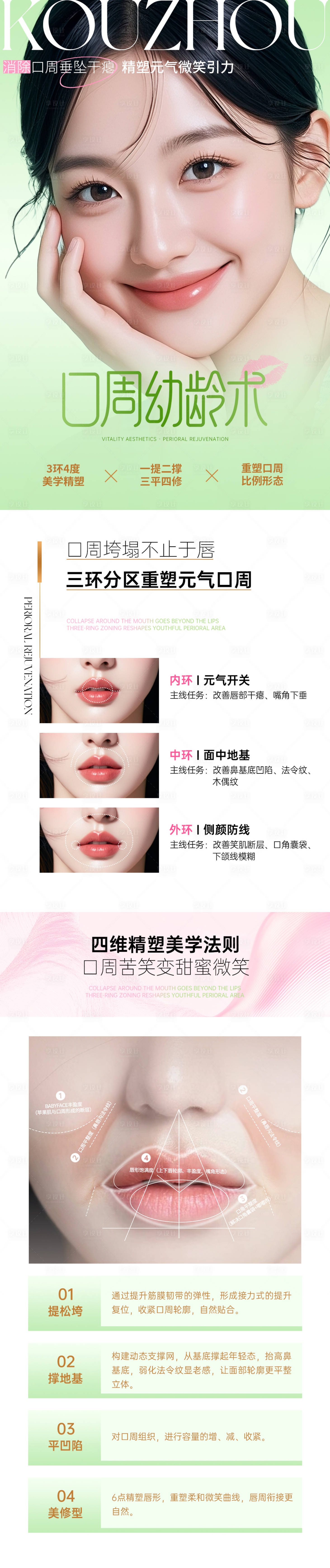 源文件下载【享设计】搜索编号：26810036472636604【医美口周海报】