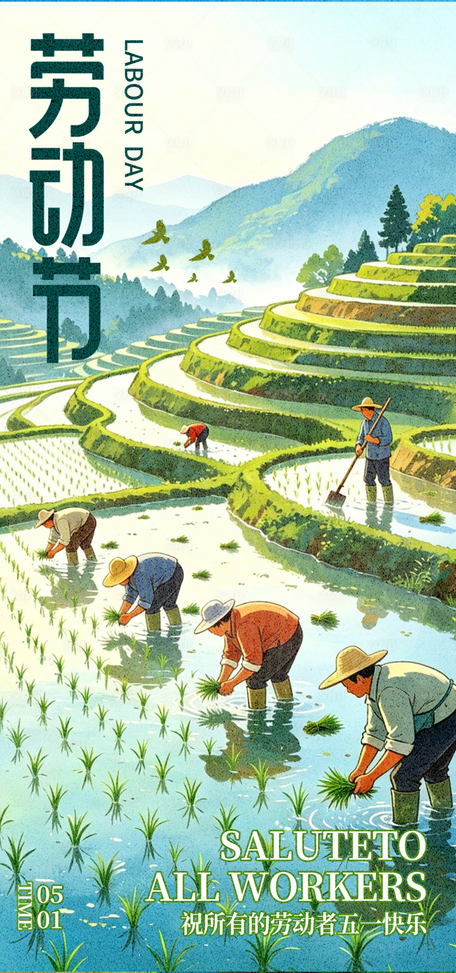 源文件下载【享设计】搜索编号：15360036522879725【劳动节】