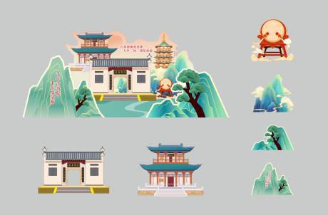 源文件下载【享设计】搜索编号：64360036552243123【衡阳市石鼓书院/大观楼】