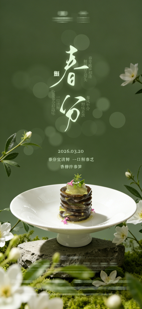 源文件下载【享设计】搜索编号：24700036273889893【餐饮节气海报】