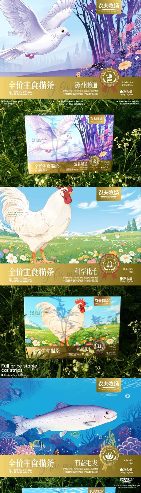 源文件下载【享设计】搜索编号：28550036437175170【宠物包装设计】