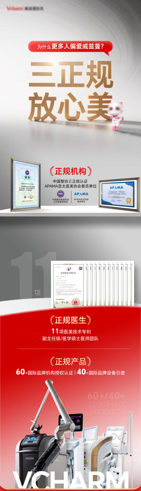 源文件下载【享设计】搜索编号：41080036540274313【医美品牌实力宣传海报】